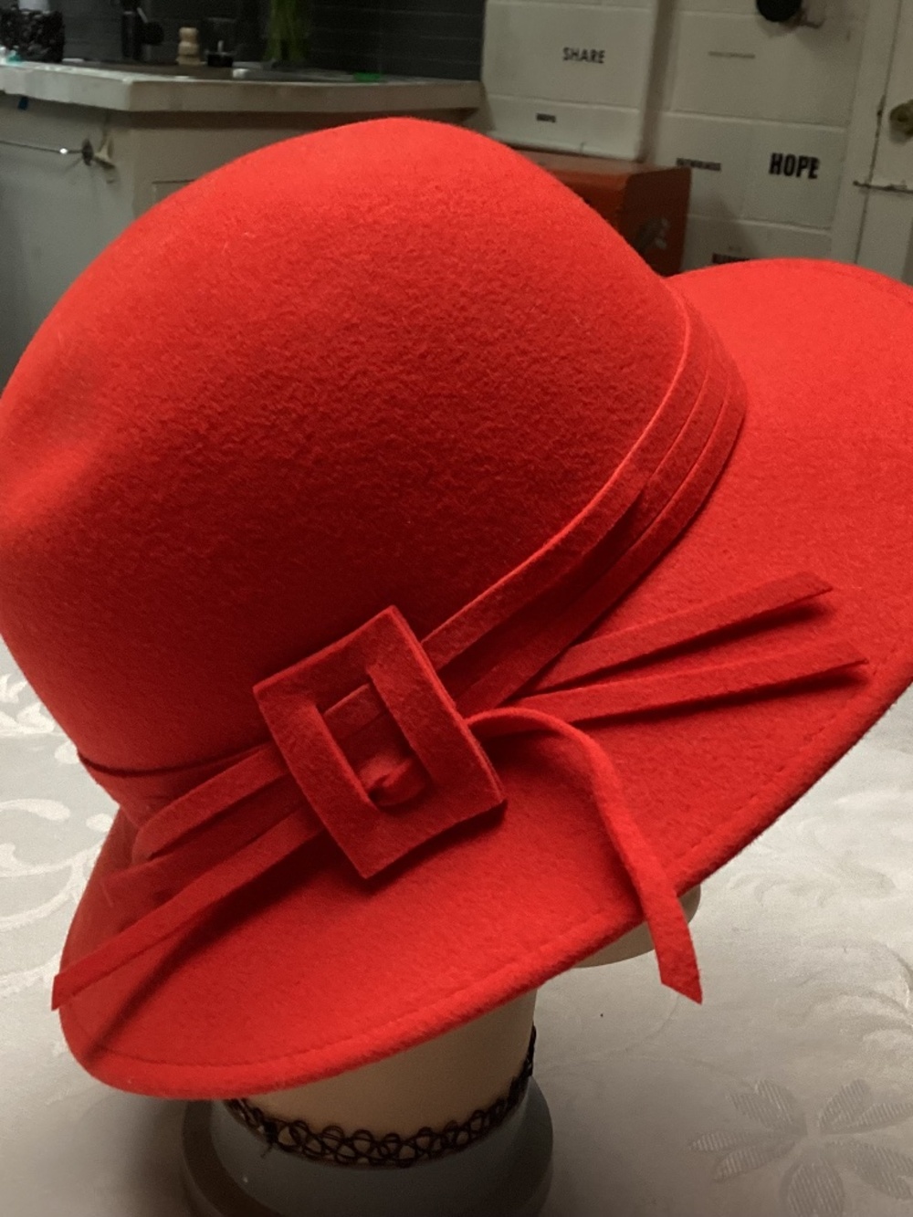 RED HAT SO STYLISH. SEE ALL PICTURES ❤️❤️❤️❤️